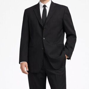 Zagato Signature Collection 2-Piece Wool-Blend Suit – Black Windowpane
Very nice